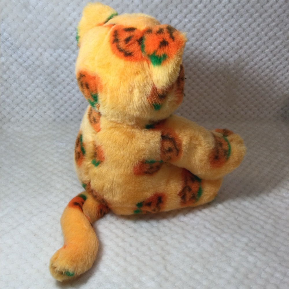 Build A Bear 2008 OG Pumpkin Kitty Plush Cat Stuffed Animal Toy 🎃 🐈‍⬛ READ - Picture 5 of 15